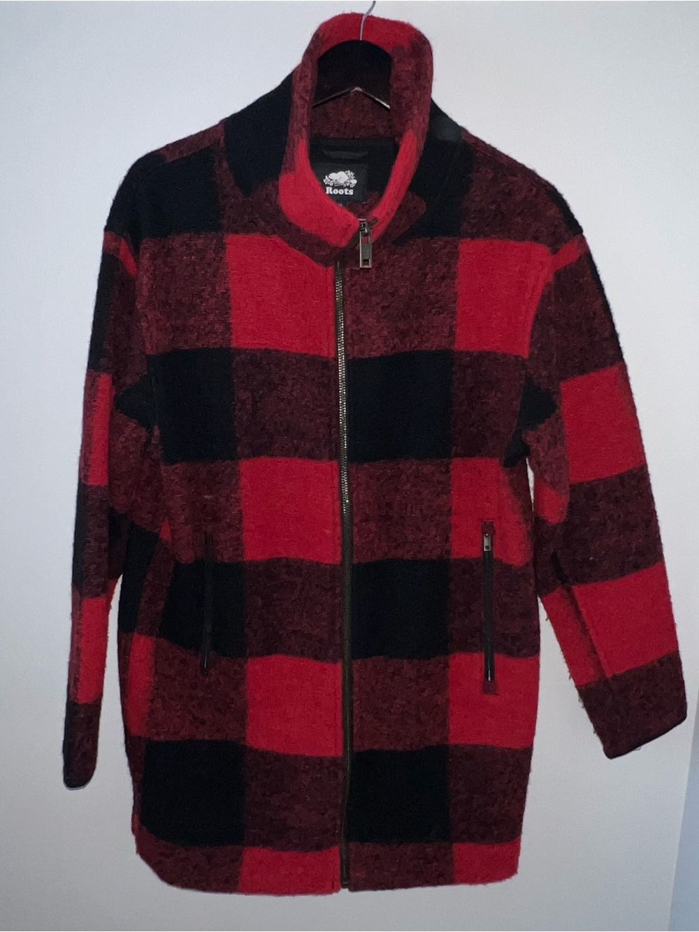Roots Red and Black Buffalo-Check Seymour Jacket